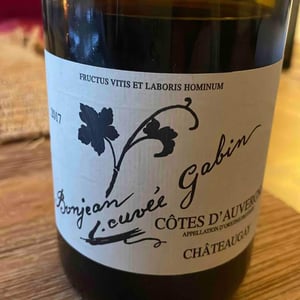 Cuvée Gabin - Domaine Stéphane Bonjean - stephane-bonjean -2017