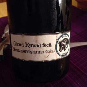 Cuvée Gitane 2012 - Domaine de Rapatel - gerard-eyraud -2012