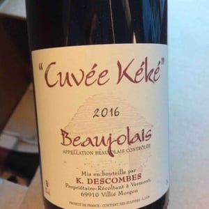 Cuvée Kéké 2016