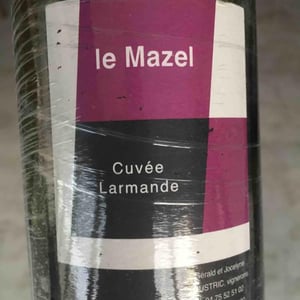Le Mazel - Gérald & Jocelyne Oustric - Cuvée Larmande