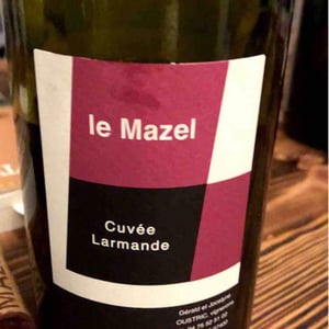 Le Mazel - Gérald & Jocelyne Oustric - Cuvée Larmande