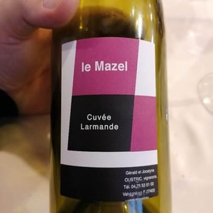 Le Mazel - Gérald & Jocelyne Oustric - Cuvée Larmande