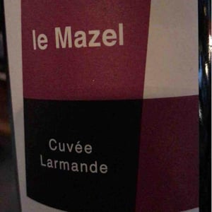 Le Mazel - Gérald & Jocelyne Oustric - Cuvée Larmande
