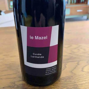 Cuvée Larmande - Le Mazel - gerald-jocelyne-oustric