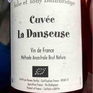Cuvée Le Danseuse - Bainbridge & Cathcart - toby-julie-bainbridge