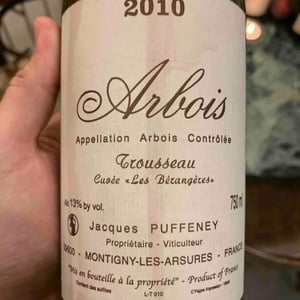 Cuvée Les Bérangères - Jacques Puffeney - jacques-puffeney-retired