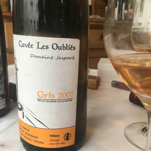 Cuvée Les Oubliés Gris - Domaine Jaspard - damien-jaspard
