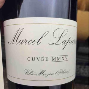 Cuvée Marcel Lapierre - Domaine Marcel Lapierre - Mathieu & Camille Lapierre 