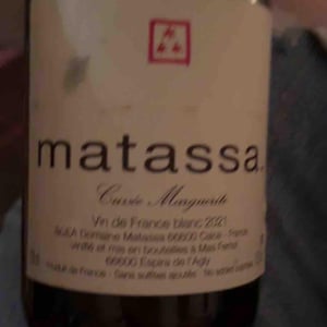 Domaine Matassa - Tom Lubbe - Cuvée Marguerite