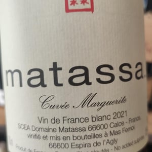 Cuvée Marguerite - Domaine Matassa - tom-lubbe