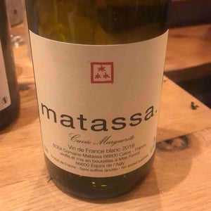 Domaine Matassa - Tom Lubbe - Cuvée Marguerite