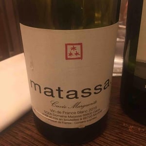 Domaine Matassa - Tom Lubbe - Cuvée Marguerite