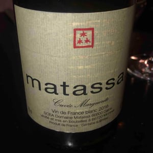 Domaine Matassa - Tom Lubbe - Cuvée Marguerite