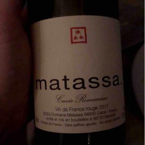 Domaine Matassa - Tom Lubbe - Cuvée Marguerite