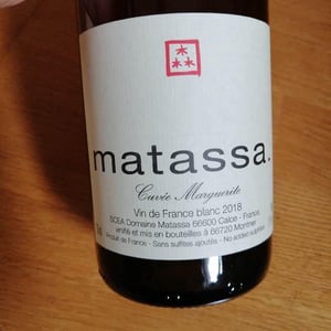 Domaine Matassa - Tom Lubbe - Cuvée Marguerite