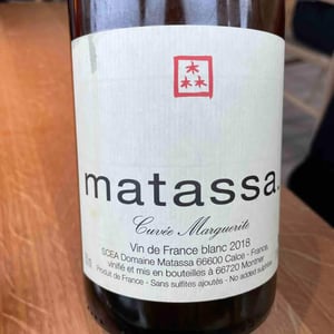 Cuvée Marguerite - Domaine Matassa - Tom Lubbe 