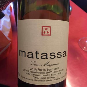 Domaine Matassa - Tom Lubbe - Cuvée Marguerite