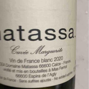 Domaine Matassa - Tom Lubbe - Cuvée Marguerite