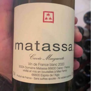 Domaine Matassa - Tom Lubbe - Cuvée Marguerite
