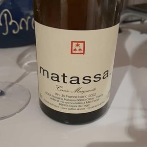 Domaine Matassa - Tom Lubbe - Cuvée Marguerite