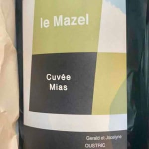 Le Mazel - Gérald & Jocelyne Oustric - Cuvée Mias