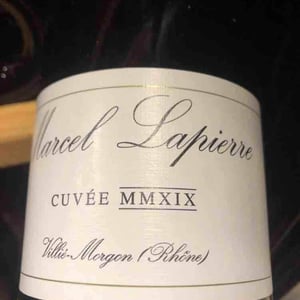 Cuvée Marcel Lapierre - Domaine Marcel Lapierre - mathieu-camille-lapierre