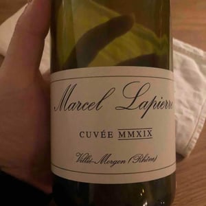 Domaine Marcel Lapierre - Mathieu & Camille Lapierre - Cuvée Marcel Lapierre