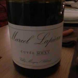 Domaine Marcel Lapierre - Mathieu & Camille Lapierre - Cuvée Marcel Lapierre