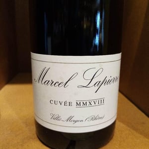 Cuvée Marcel Lapierre - Domaine Marcel Lapierre - mathieu-camille-lapierre