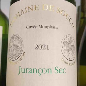 Cuvée MONPLAISIR - Domaine de Souch - Yvonne & Jean-René Hégoburu -2018