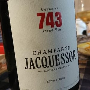 Cuvée n°743 - Champagne Jacquesson - famille-chiquet