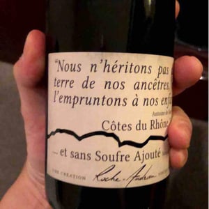 Cuvée Nature - Domaine Roche-Audran - vincent-rochette