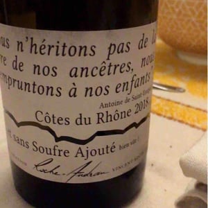 Cuvée Nature - Domaine Roche-Audran - vincent-rochette