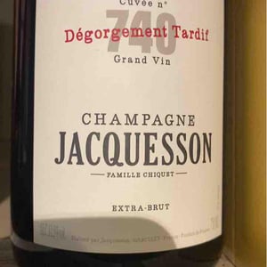 Cuvée No. 745 - Champagne Jacquesson - Famille Chiquet