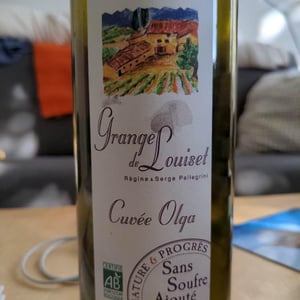 Cuvée Olga - Grange de Louiset - Régine & Serge Pellegrini -2019