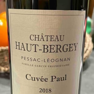 Cuvée P02 - Château Haut Bergey - paul-garcin -2019