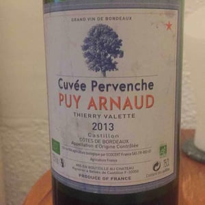 Cuvee Pervenche - Clos Puy Arnaud - thierry-valette