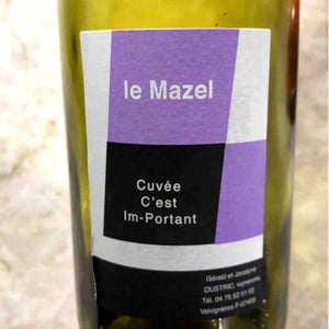 Le Mazel - Gérald & Jocelyne Oustric - Cuvée Planet