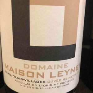 Cuvée Reinette - Maison Leynes - Jean François Promonet 