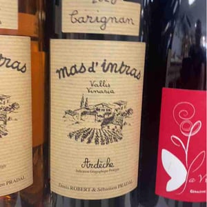 Cuvée Rustique - Mas D'Intras - sebastien-pradal-denis-robert