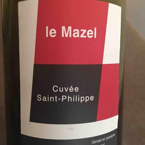 Cuvée Saint-Philippe - Le Mazel - gerald-jocelyne-oustric