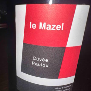 Cuvée Saint-Philippe - Le Mazel - Gérald & Jocelyne Oustric 