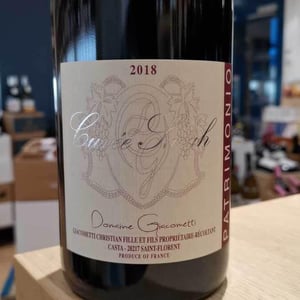 Cuvée Sarah - Domaine Giacometti - sarah-simon-giacometti -2018