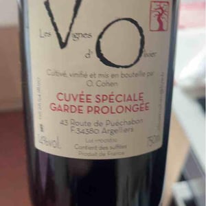 Cuvée Spéciale 14.15.16 - Les Vignes d'Olivier - Olivier Cohen 