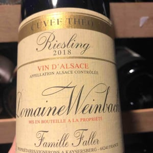 Cuvée Théo - Domaine Weinbach - Catherine & Théo Faller 