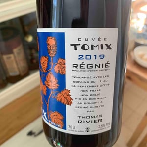 Cuvée Tomix - Thomas Rivier - thomas-rivier -2019