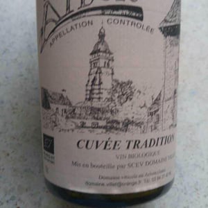 Cuvée Tradition Blanc - Domaine Villet - gerard-christine-villet