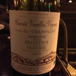 Cuvée Vieilles Vignes "Champagne" - Domaine de la Grand'Cour - jean-louis-dutraive