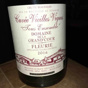 Cuvée Vieilles Vignes "Tous Ensemble" 2016