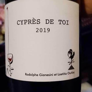 Fond Cyprès - Rodolphe Gianesini & Laetitia Ourliac - CYPRÈS DE TOI  (Blanc)